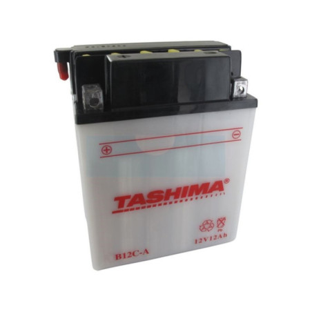 Batterie plomb Tashima renforcée 12V, 12Ah (FB12CA)