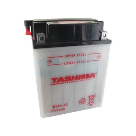 Batterie plomb Tashima renforcée 12V, 14Ah pour autoportée (FB14AA2)