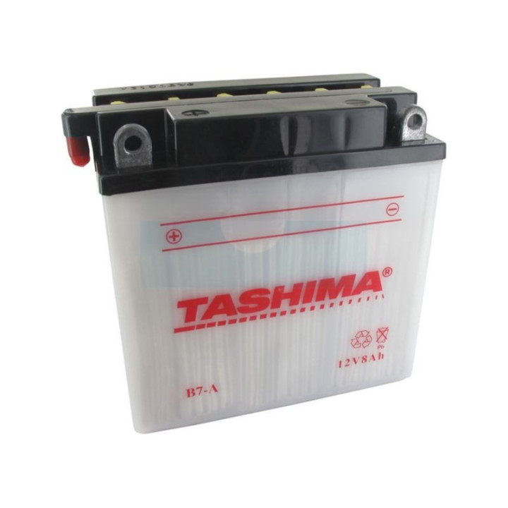 Batterie plomb Tashima renforcée 12V, 8Ah (FB7A)