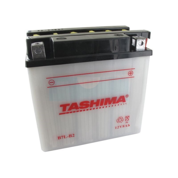 Batterie plomb Tashima renforcée 12V, 8Ah (FB7LB2)