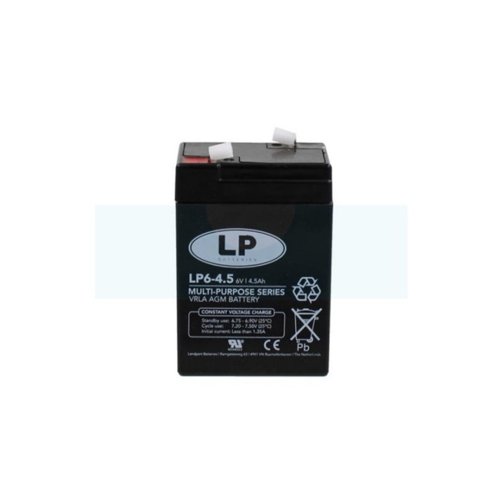 Batterie Tashima gel/agm 6V, 4,5Ah (SW645)