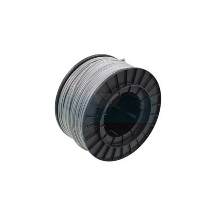 Fil nylon carré alu Sarp professionnel pour débroussailleuse 2,4mm / 206m (AL243)