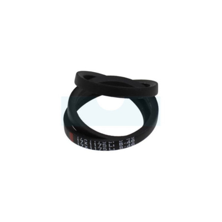 Courroie motoculture trapézoïdale 17mm x 1244mm (B46)