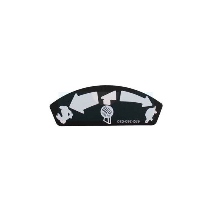 Autocollant pour tondeuse John deere (SA33217)
