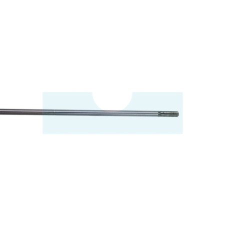 Arbre de transmission rigide universel pour débroussailleuse (Ø 7mm, Longueur : 74cm, 7 dents)