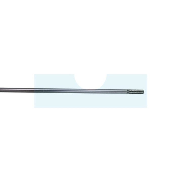 Arbre de transmission rigide universel pour débroussailleuse (Ø 7mm, Longueur : 74cm, 7 dents)
