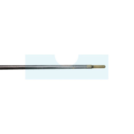 Arbre de transmission rigide universel pour débroussailleuse (Ø 8mm, Longueur : 154cm, 7 dents)