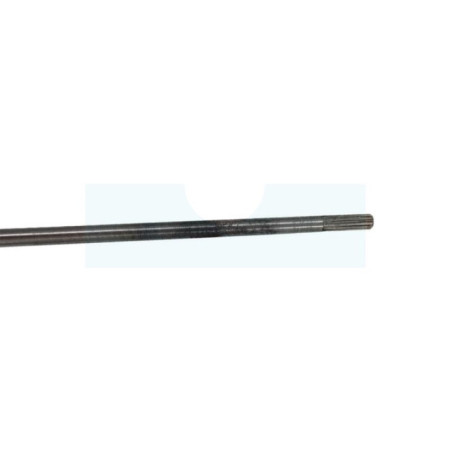 Arbre de transmission rigide universel pour débroussailleuse (Ø 8mm, Longueur : 154cm, 9 dents)