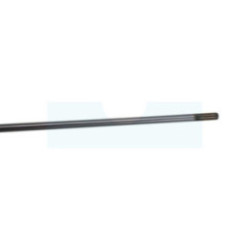 Arbre de transmission rigide universel pour débroussailleuse (Ø 8mm, Longueur : 154cm, 9 dents)