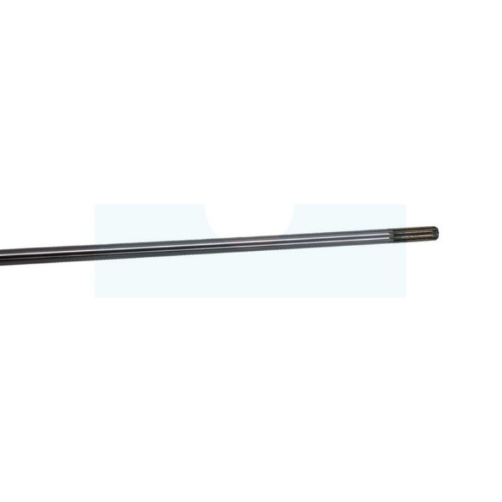 Arbre de transmission rigide universel pour débroussailleuse (Ø 8mm, Longueur : 154cm, 9 dents)