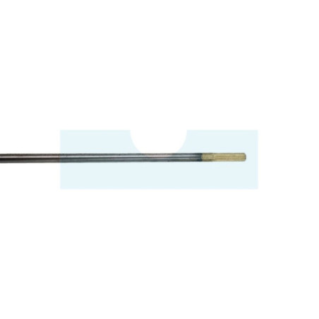 Arbre de transmission rigide universel pour débroussailleuse (Ø 8mm / Longueur : 155cm / 9 dents)