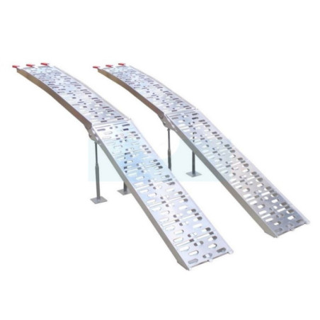 Jeu de 2 rampes alu pliable (9108210)