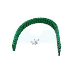 Paire de bandage de roue plus kit de vis Herband vert