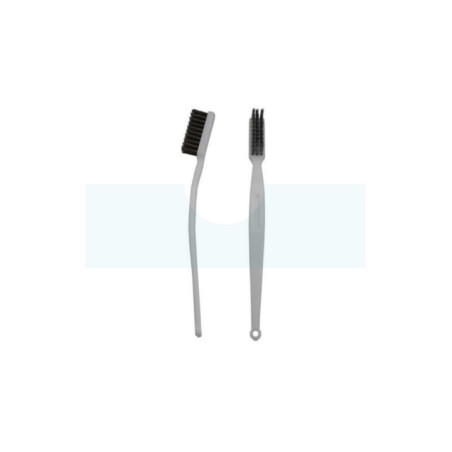 Lot de 2 brosses métaliques