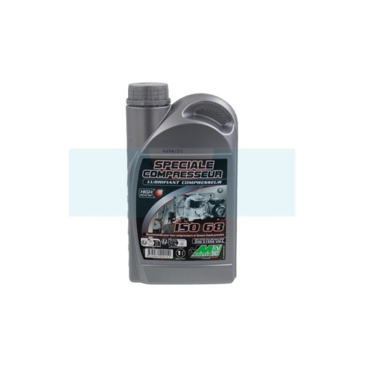 Huile spécial compresseur ISO68 Minerva 1 litre (11475)