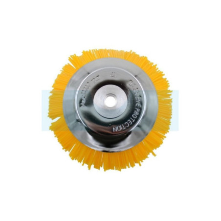 Tête brosse conique à brins nylon pour débroussailleuse (1610330)
