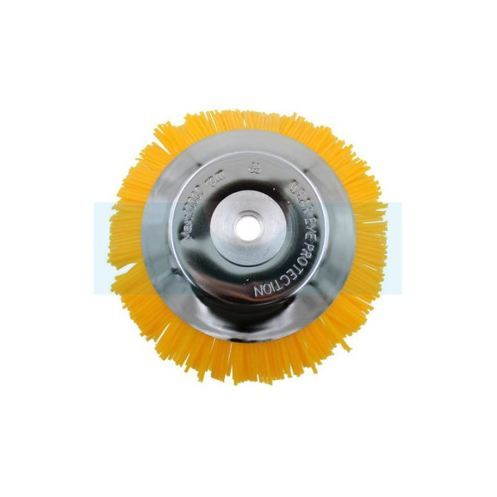 Tête brosse conique à brins nylon pour débroussailleuse (1610330)