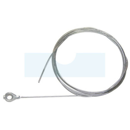 Câble souple avec œillet 1,5mm 2500mm