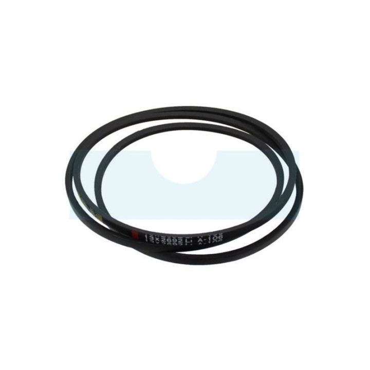 Courroie motoculture trapézoïdale Mitsuboshi 12.7mm x 2742mm ext. (A106)