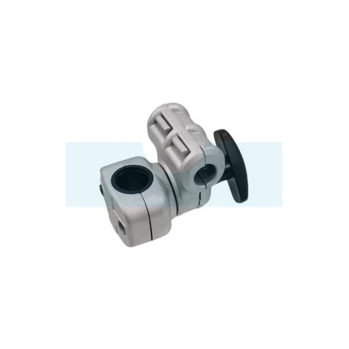 Support de guidon pivotant complet pour tube de 28mm et guidon de 19mm