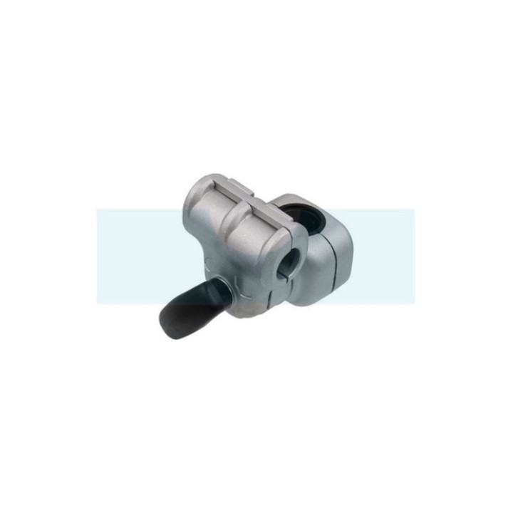 Support de guidon pivotant complet pour tube de 28mm et guidon de 19mm