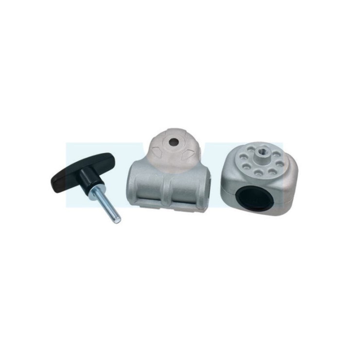 Support de guidon pivotant complet pour tube de 28mm et guidon de 19mm