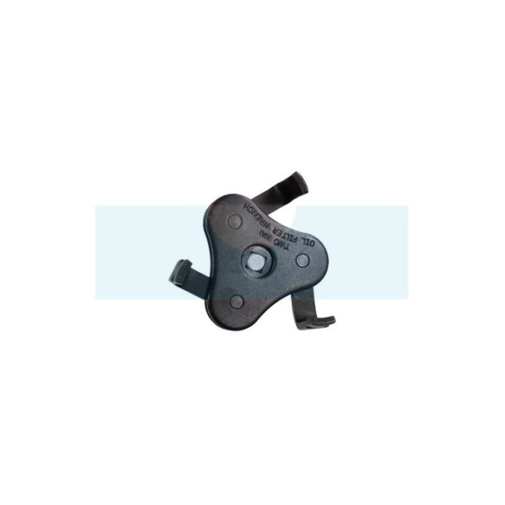 Clé filtre à huile 3 bras + adaptateur Ks tools 1/2" x 3/8" (150.9313)