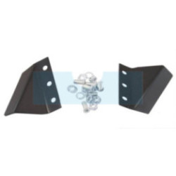 Jeu de 2 ailettes de lame pour tracteur tondeuse Snapper (10cm) (37723)