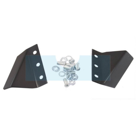 Jeu de 2 ailettes de lame pour tracteur tondeuse Snapper (10cm) (37723)