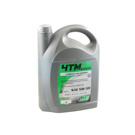 Huile de boîte hydrostatique Minerva 5 Litres (5W50)