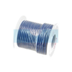 Rouleau de fil électrique bleu