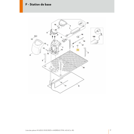 Connecteur pour tondeuse robot Viking (63094001600) | Motoculture-Distri-Piece.Fr