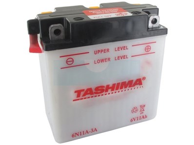 Batterie plomb Tashima 6V, 11Ah (6N11A3A)