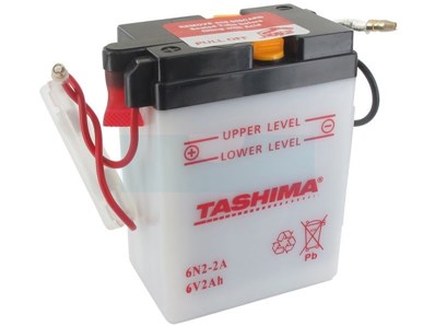 Batterie plomb Tashima 6V, 2Ah (6N22A)