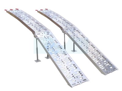 Jeu de 2 rampes alu pliable (9108210)