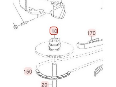 Arbre à cames pour moteur Robin / Subaru (14200Z02042000)