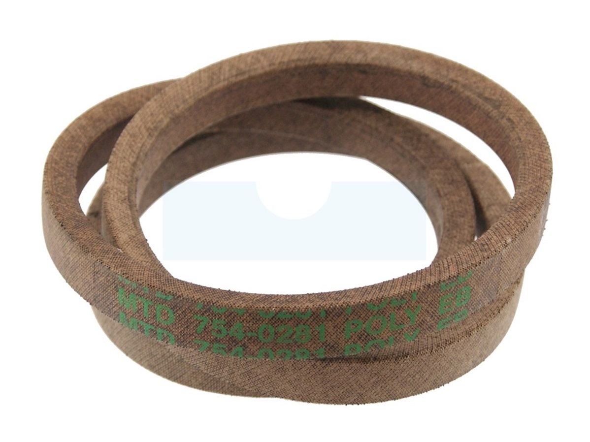 Courroie pour tracteur tondeuse MTD (7540281) 11,5/32 - 11/81 - 11/91 ...