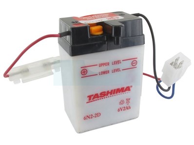Batterie plomb Tashima 6V, 2Ah (6N22D)