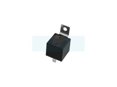 Mini relais 12V, normalement ouvert, 40A, avec support (RL112A3)