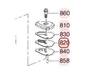 Reniflard d'huile pour moteur Robin / Subaru (11320Z02021000)