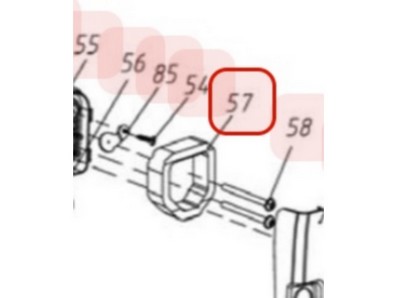 Filtre à air pour débroussailleuse Sarp (YP02090010030)