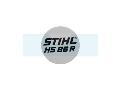 Plaque de matricule pour taille-haie Stihl (42379671503)