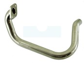 Tube d'échappement pour tracteur tondeuse Husqvarna (535450901)