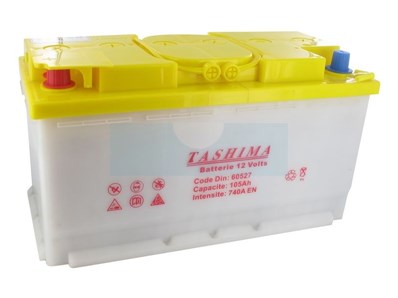 Batterie Tashima 12V - 105Ah (60527)