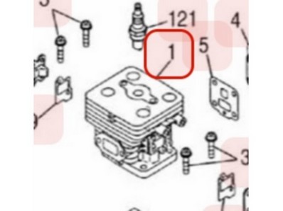 Cylindre pour moteur Zenoah (T155112110)