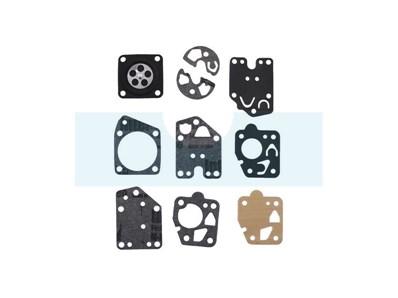 Membranes et joints pour débroussailleuse Shindaiwa avec carburateur Tk