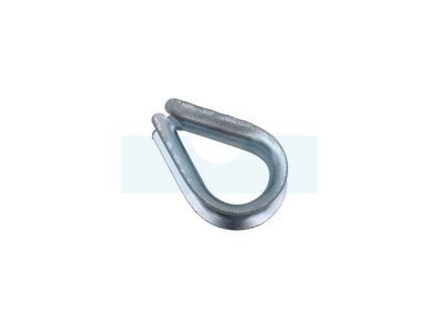 Cosse-coeur zingué 22 mm (WT22)