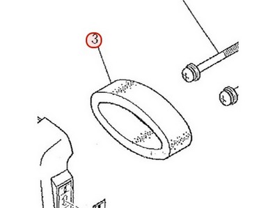 Filtre à air pour moteur Mitsubishi (LA40099AA)