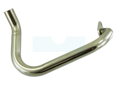 Tube d'échappement pour tracteur tondeuse Husqvarna (535450901)