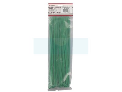 50 serre-câbles vert 4,8X300 (Rislan)